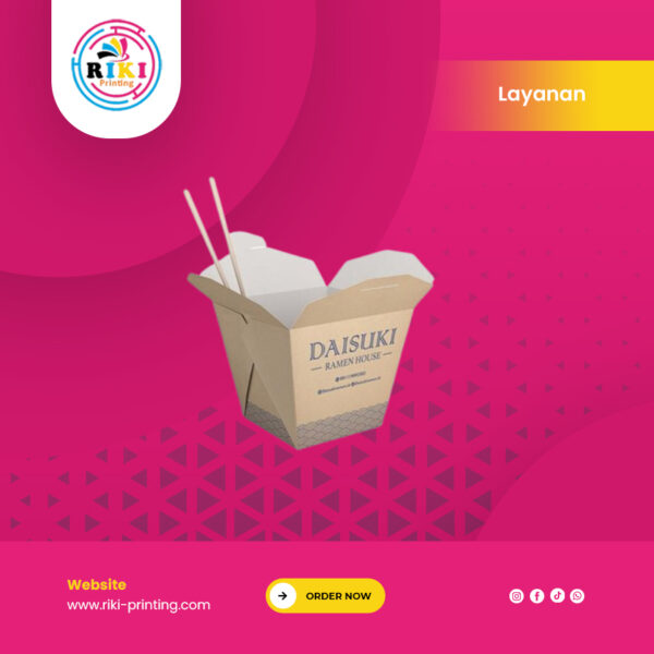 Food Pail atau Rice Box Custom