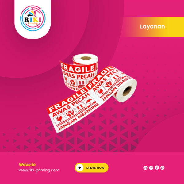 Sticker Label Produk